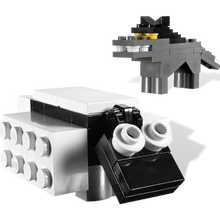 shave a sheep lego