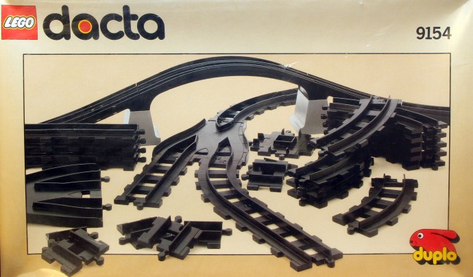 duplo train track set