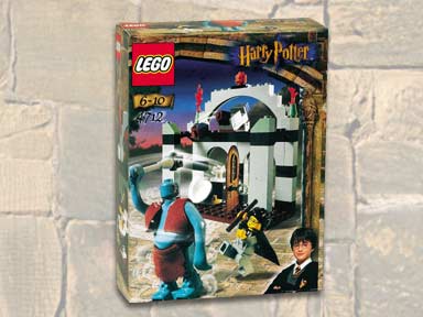lego harry potter troll on the loose