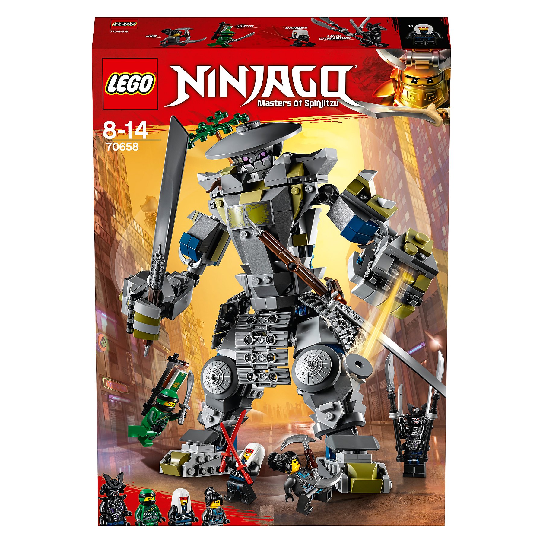 lego ninjago oni titan