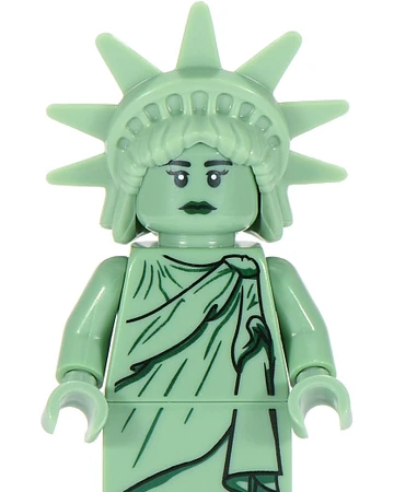 statue of liberty lego figure
