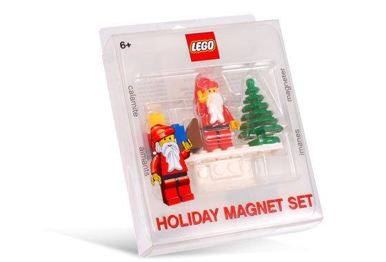 lego christmas magnet