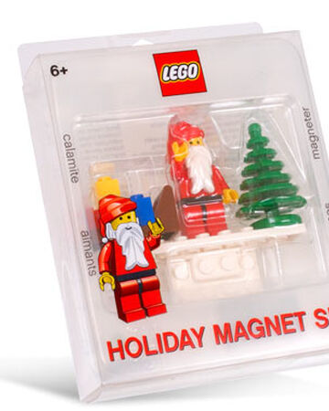 lego holiday magnet