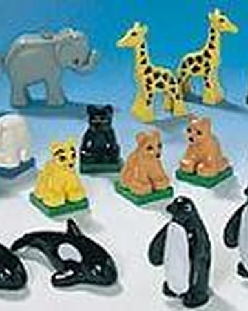 duplo zoo animals