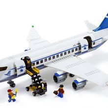 biggest lego airplane set