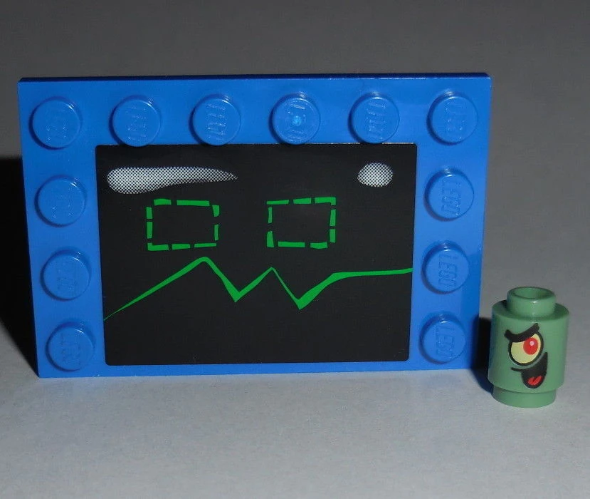 Image LEGO SpongeBob SquarePants Karen The Computer With Plankton