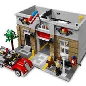lego modular fire brigade