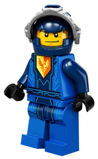 lego nexo knights battle suit clay