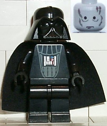 darth vader lego bust