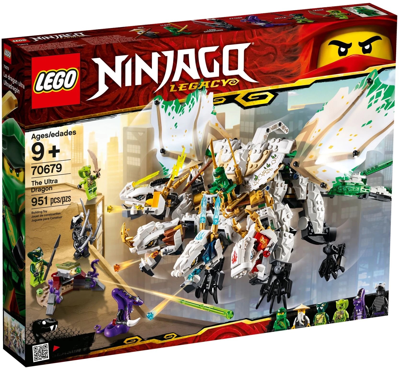 lego ninjago legacy the ultra dragon