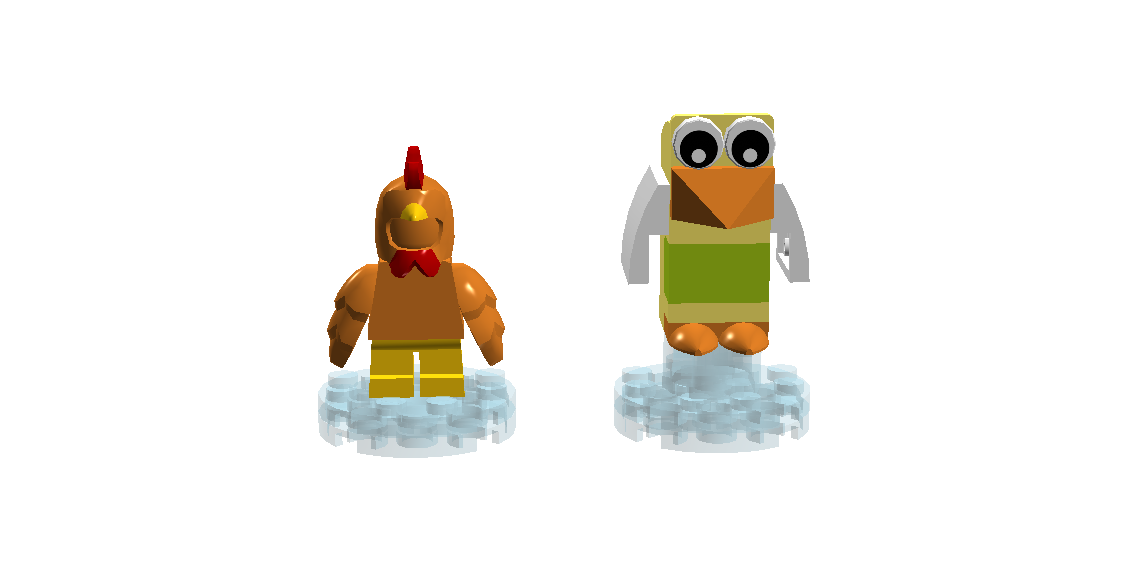 nightmare chica lego