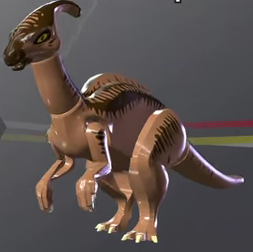 dinosaur with long pointy head