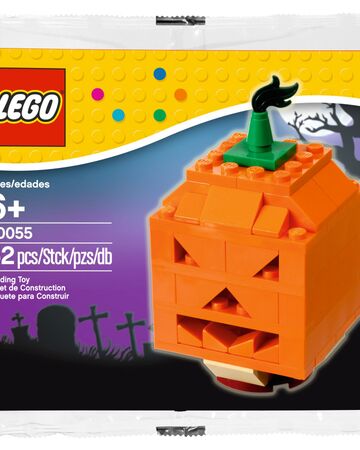 lego halloween pumpkin