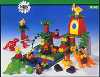 duplo dinosaur set