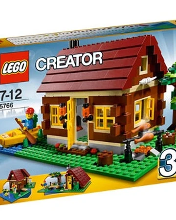 lego creator log cabin 5766