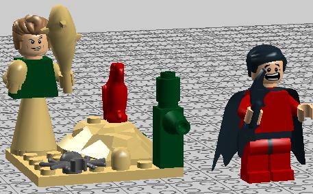 lego marvel avengers sandman