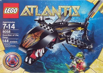 lego atlantis shark