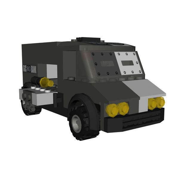 lego two face's armored truck