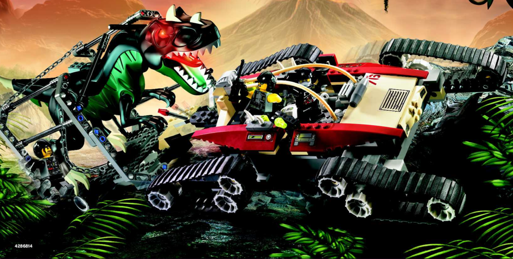 lego dino attack iron predator