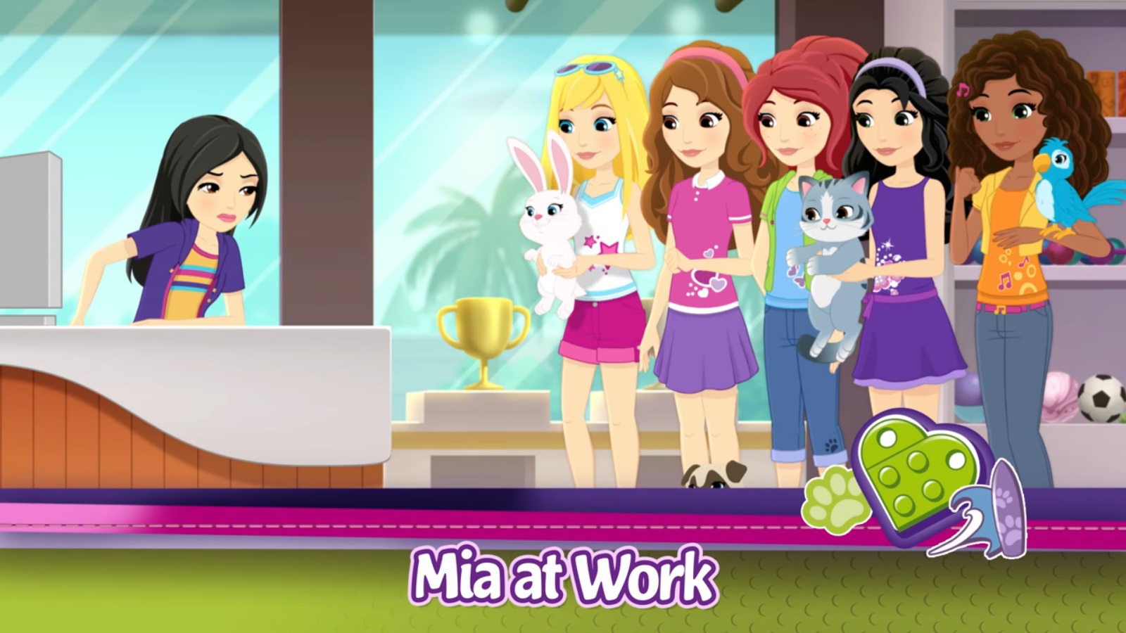 Mia At Work Lego Friends Wiki Fandom