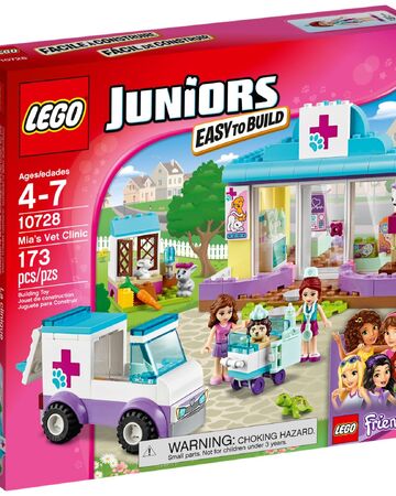 lego friends mia's vet clinic instructions