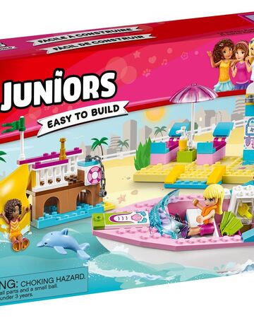 lego juniors andrea & stephanie's beach holiday