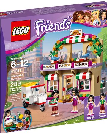 lego friends emma pizzeria