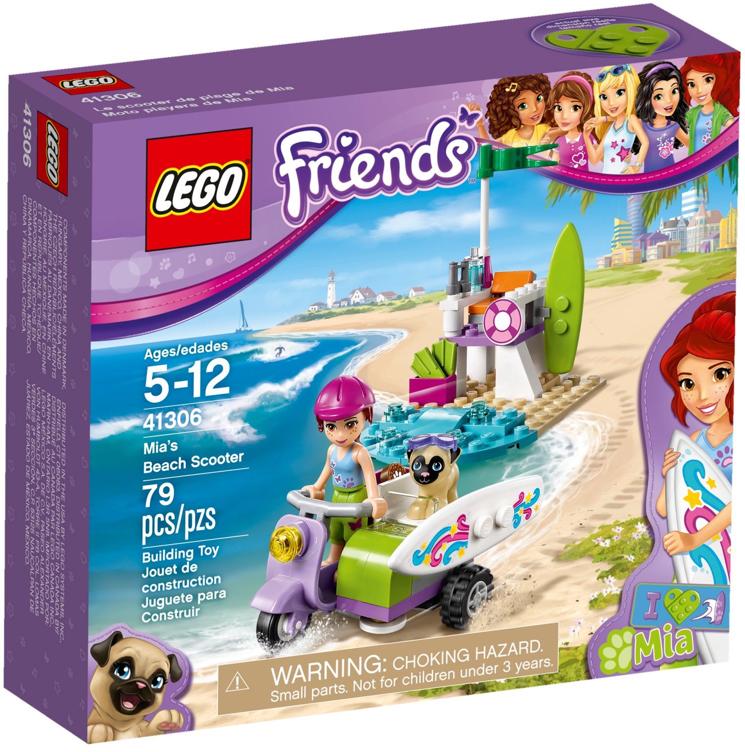 lego friends mia's beach scooter