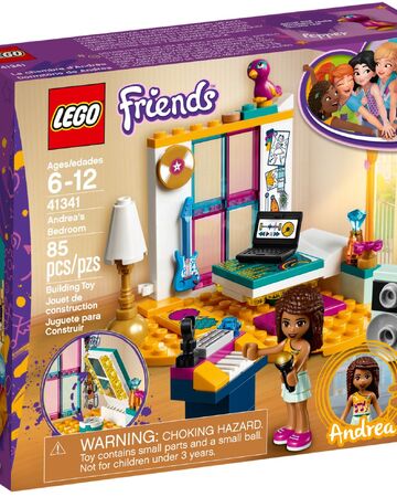 Andrea S Bedroom 41341 Lego Friends Wiki Fandom