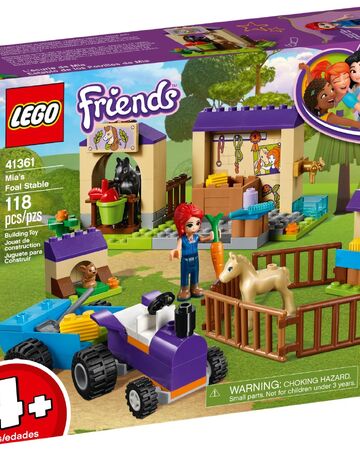 lego friends mia's foal stable