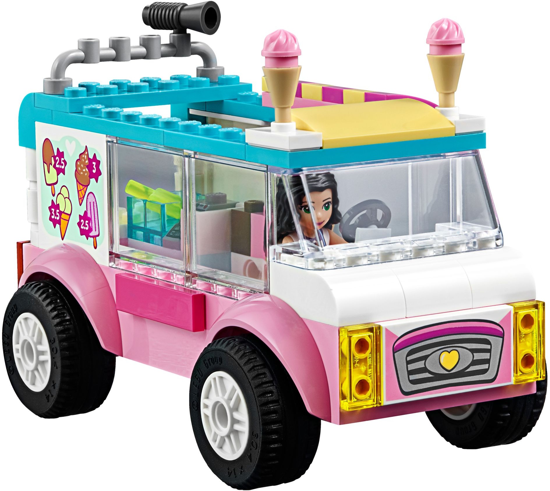 lego juniors emma's ice cream truck 10727