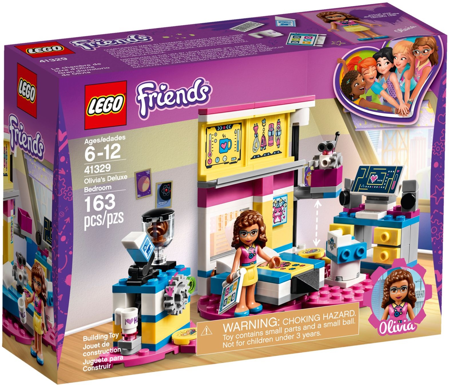 emma's room lego friends