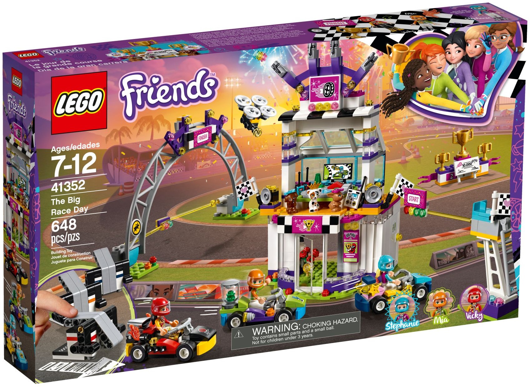 lego friends olivia go kart