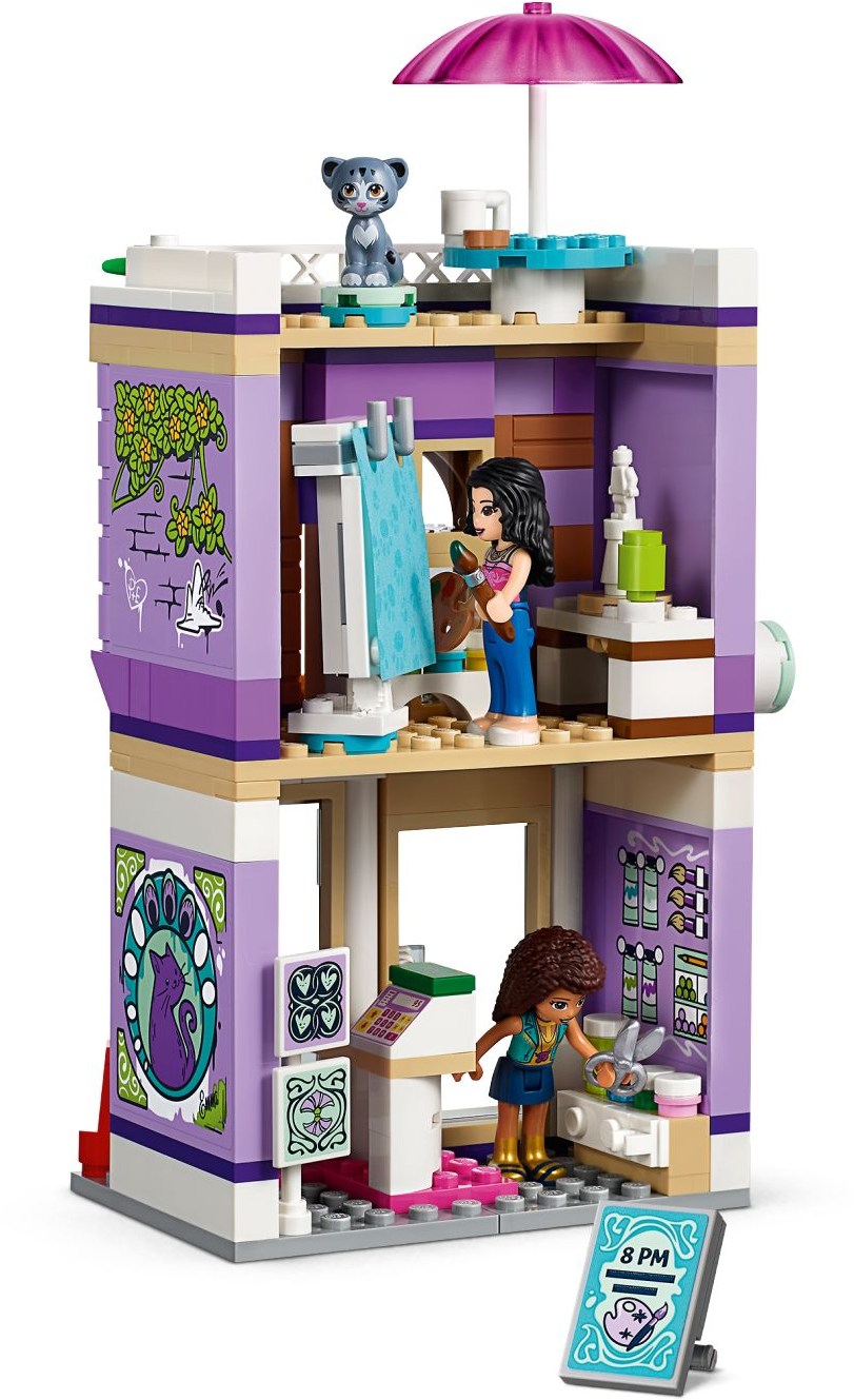 lego friends painting