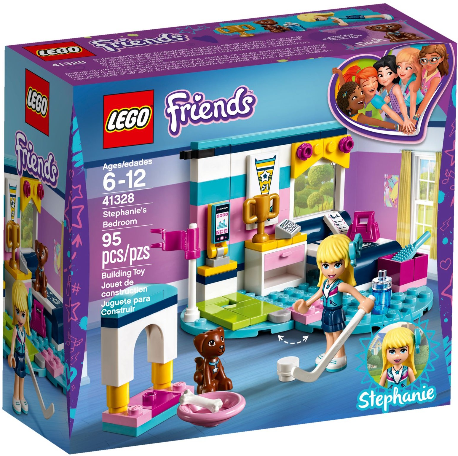 stephanie's bedroom lego friends