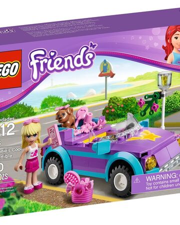 lego friends stephanie's cool convertible