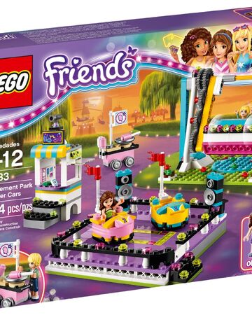 lego friends amusement park bumper cars