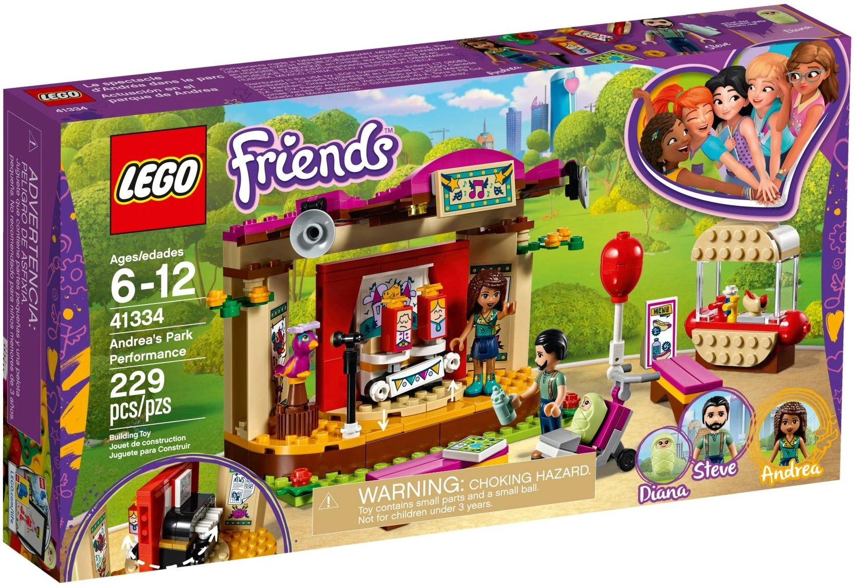 Andrea's Park Performance (41334) LEGO Friends Wiki Fandom