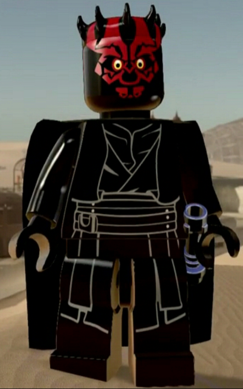 darth maul cyborg lego