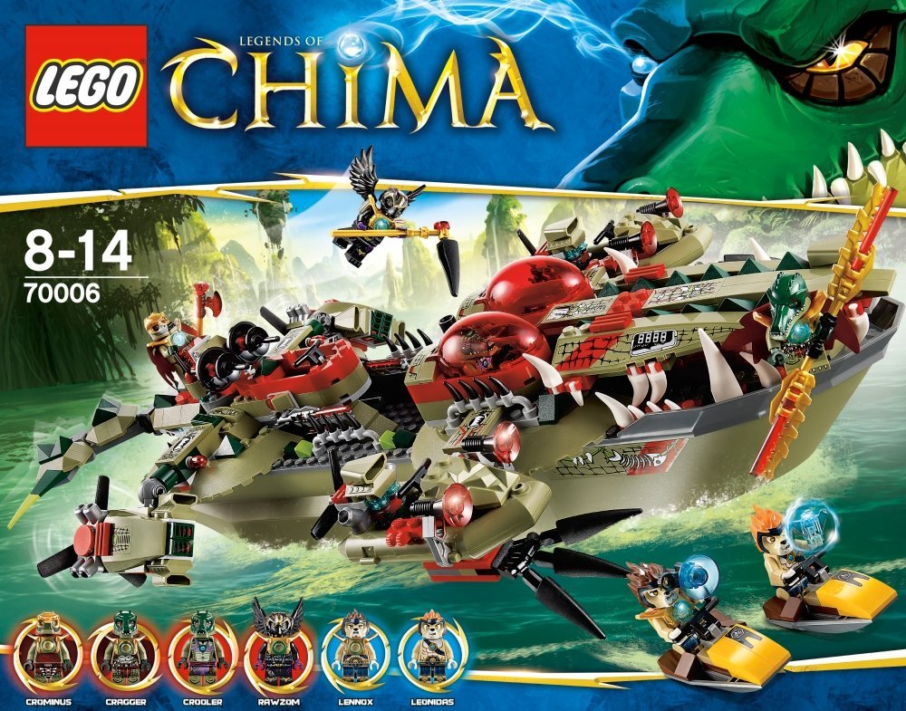 lego chima cragger command ship 70006