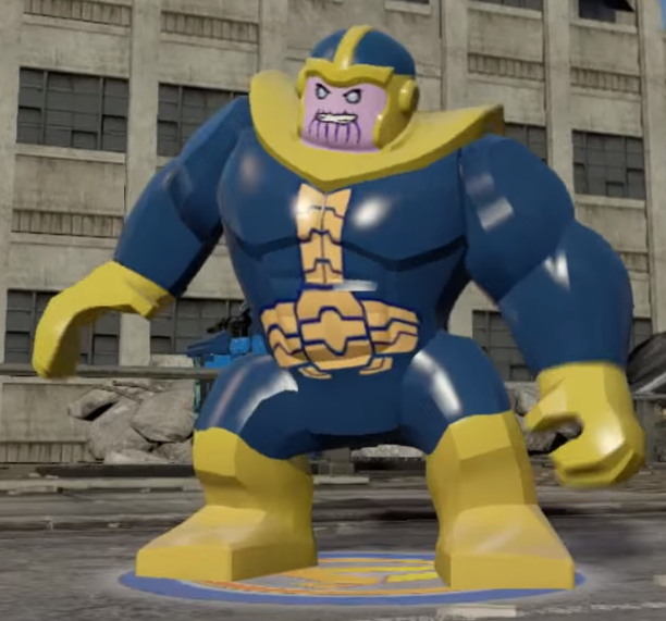 can you get thanos in lego marvel superheroes 1