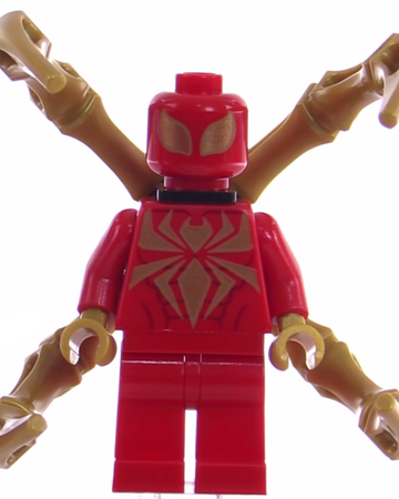 lego iron spider man