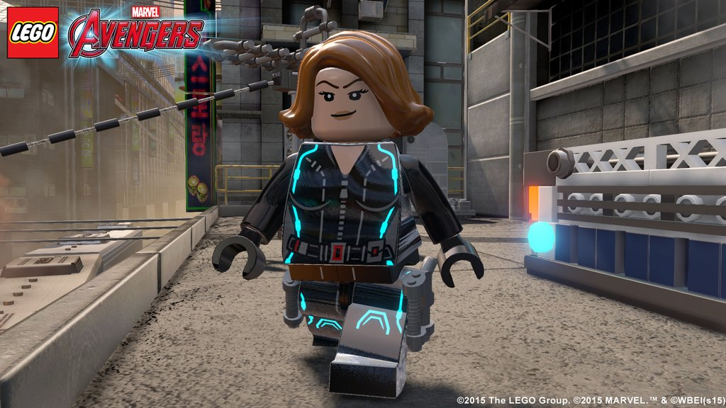 lego marvel avengers black widow and bruce banner