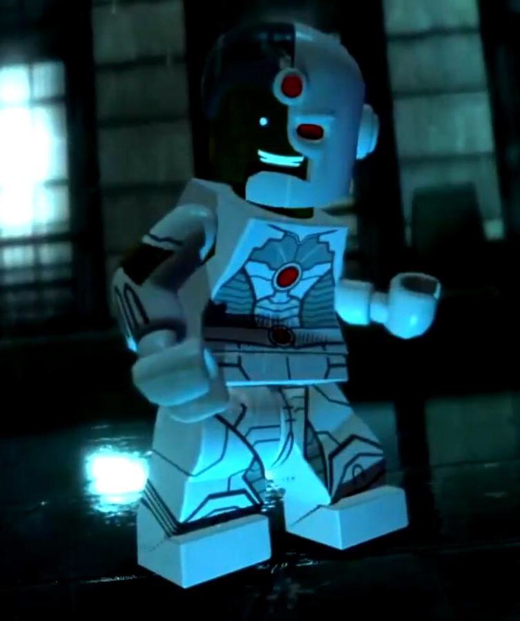 cyborg superman lego batman 3