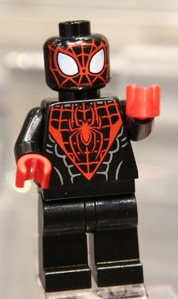 spiderman miles morales lego figure