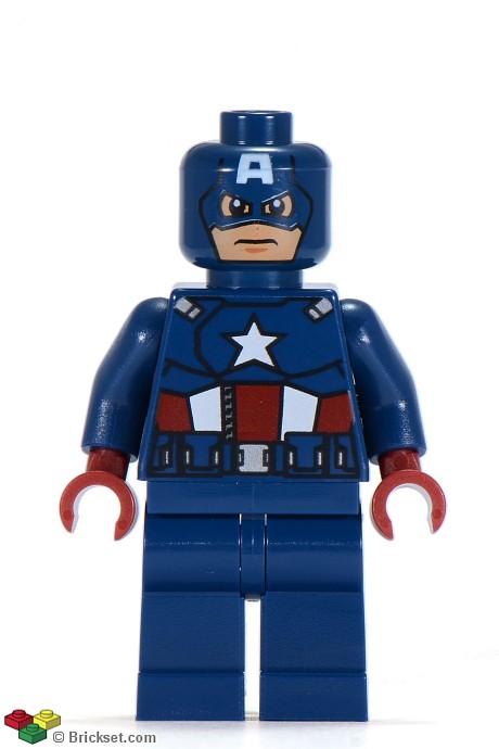 marvel lego captain america and mr fantastic