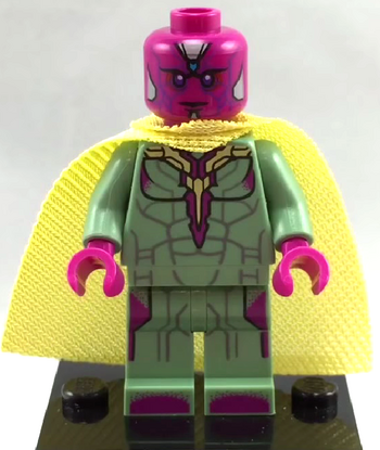 avengers vision lego