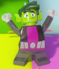lego beast boy minifigure
