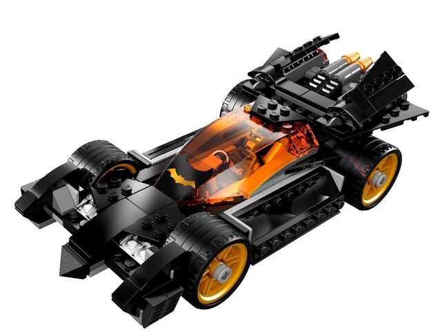 giant lego batmobile