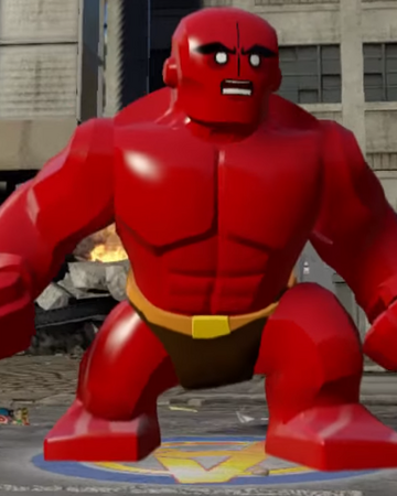 lego avengers red hulk